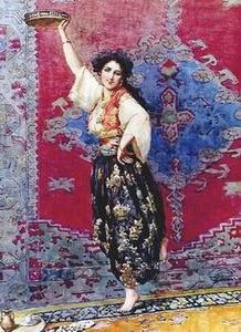  Arab or Arabic people and life. Orientalism oil paintings  238